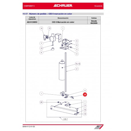 TORNILLO DE MARIPOSA M8x20 GALVANIZADO 4.6 DIN 316