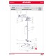 TORNILLO CON ARANDELA M6x25 ACERO INOX. A2 - TORX (ISO 7380F)