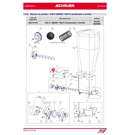 TUERCA HEXAGONAL M6 NIRO A2 DIN 934