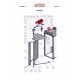 Tornillo cilindro aire comprimido
