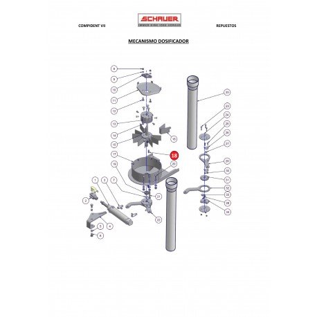 Chaveta 8/7 x 30 DIN 6885