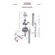 Tornillo M 12x1.5x20 galvanizado 8.8 DIN 961