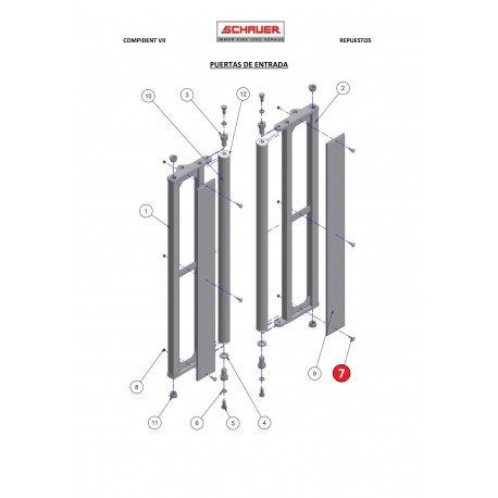 Tornillo para panel fenólico