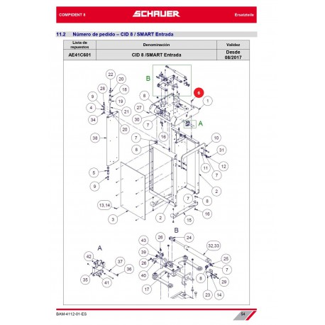 TORNILLO HEXAGONAL M10X25 ACERO INOX. A2 DIN 933
