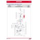 BRIDA EFOM-20 CON 2 ORIFICIOS DE SUJECION-FIJACION (CID)