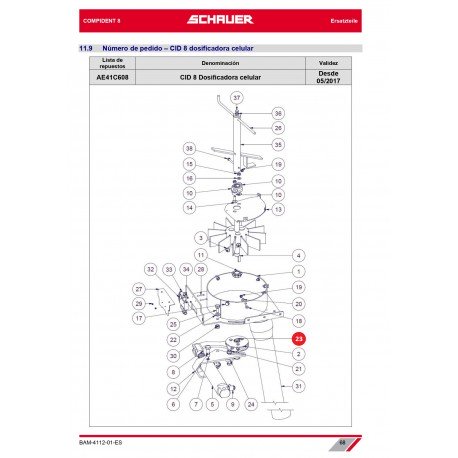 ANILLO DE SEGURIDAD-ONDA-TRANSMISION DM20/1,2- DIN 471