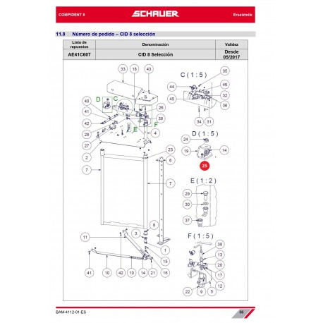 ARANDELA PARA M14 ACERO INOX. A2 DIN 125A