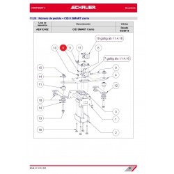 MANGUITO Y TUERCA DE APRIETE 6X25 GALVANIZADO DIN 1481