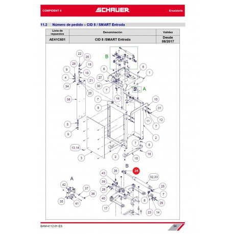 CABEZAL DE DISTRIBUCION M10