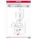 Doble Efecto-Cilindro de Aire Comprimido O AMORTIGUADOR RKS 2050/125