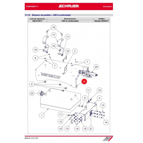 CID 8 SOPORTE CONTROLLER