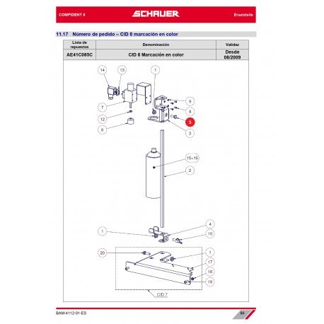 TORNILLO HEXAGONAL M8x20 GALVANIZADO 8.8 DIN 933