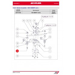 TORNILLO HEXAGONAL M12X65 ACERO INOX. A2 DIN 933