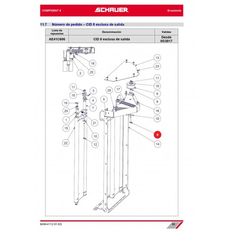TORNILLO HEXAGONAL M12X60 ACERO INOX. A2 DIN 931