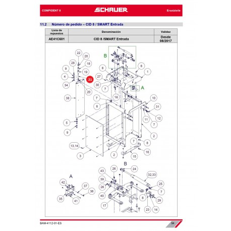 TORNILLO HEXAGONAL M12X130 ACERO INOX. A2 DIN 931