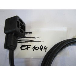 Cable electroválvula con enchufe